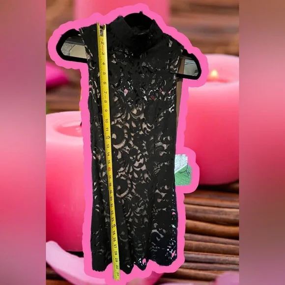 Monteau Lace style Dress with Lining - Picture 13 of 16